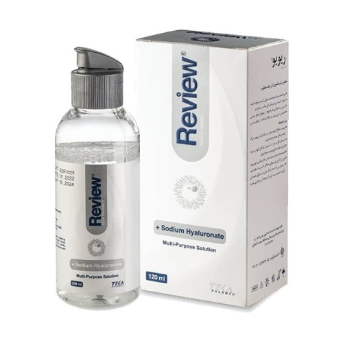 محلول شستشوی لنز برند ریویو تکا فارمد