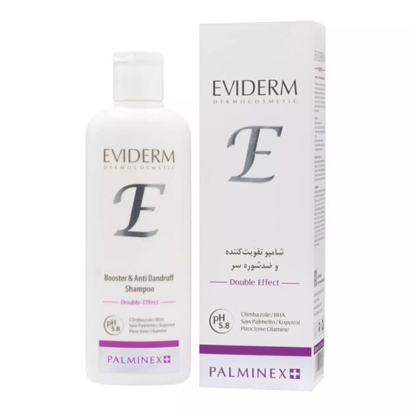 شامپو تقویت کننده و ضد شوره پالمینکس پلاس اویدرم